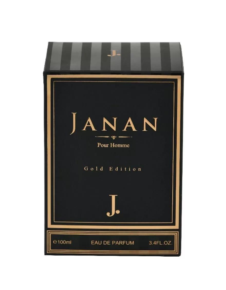 Long Lasting Woody j. janan Perfume for Men – 100ml Black Elegance