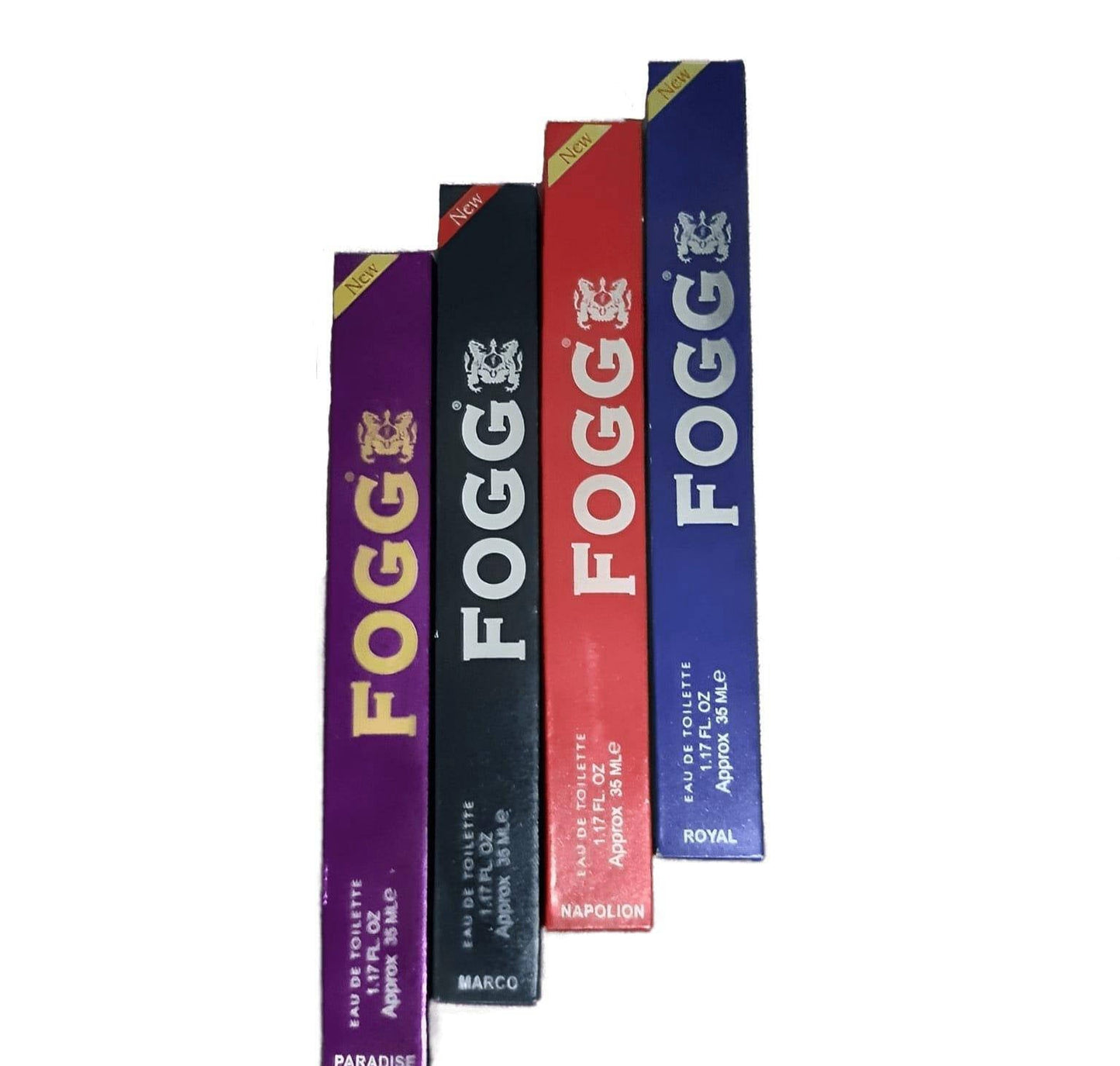 Long Lasting Men's Pocket Perfume – Pack of 4 Refreshing & Portable Fragrances